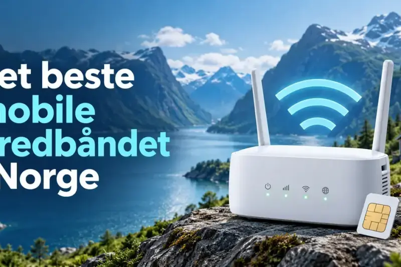 Det beste mobile bredbåndet i Norge