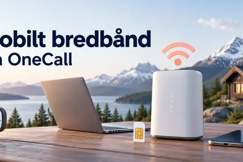 Mobilt bredbånd fra OneCall