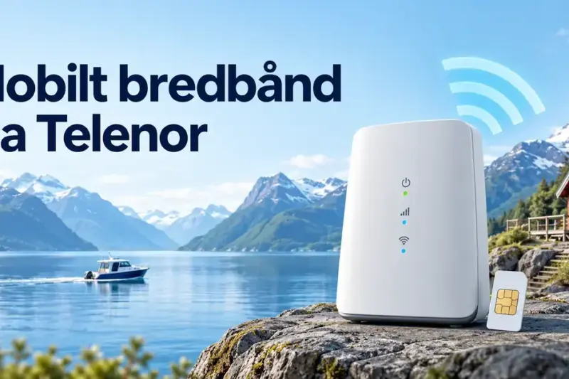 Mobilt bredbånd fra Telenor